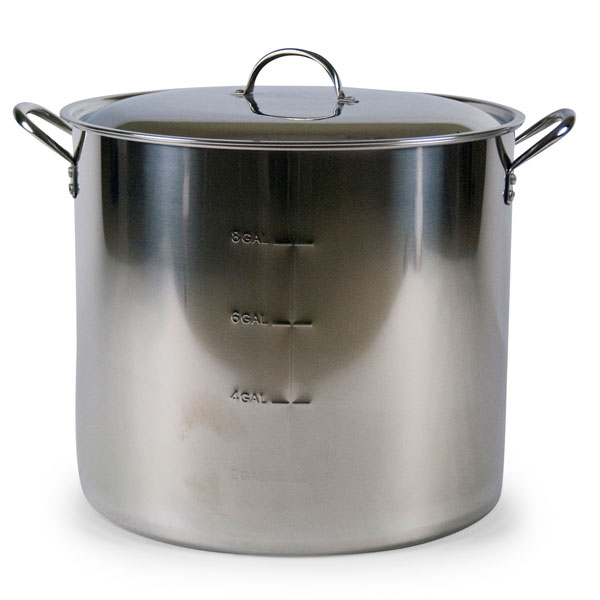 Economy 10.5 Gallon Stainless Brew Pot with Lid