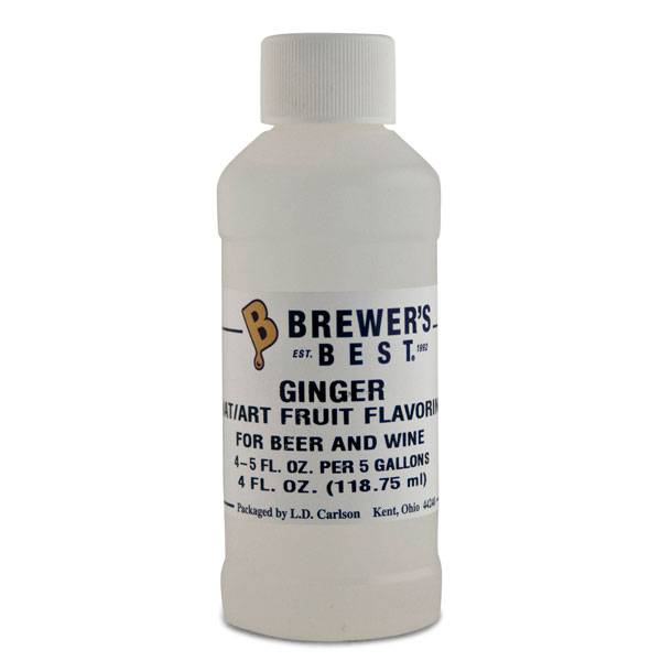 Ginger Flavoring, 4 fl oz.