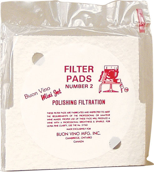 Buon Vino Mini Jet Filter Pads (3) - Fine (Polish #2)