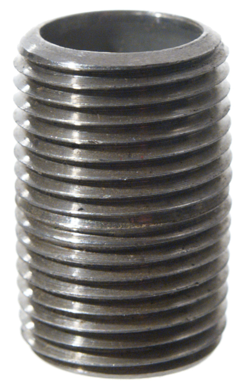 Stainless Nipple - 3/8"x1" Threaded (Close)